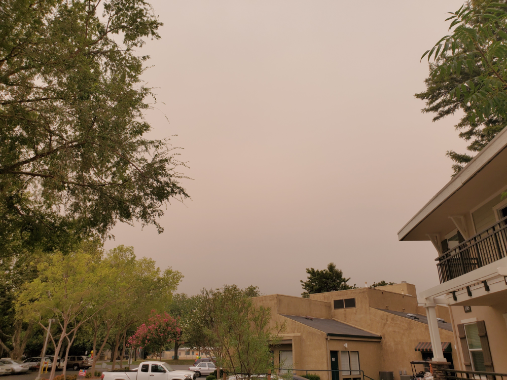 Smoke from the 2018 Camp Fire turned the sun orange and spread poor air quality across Northern California.