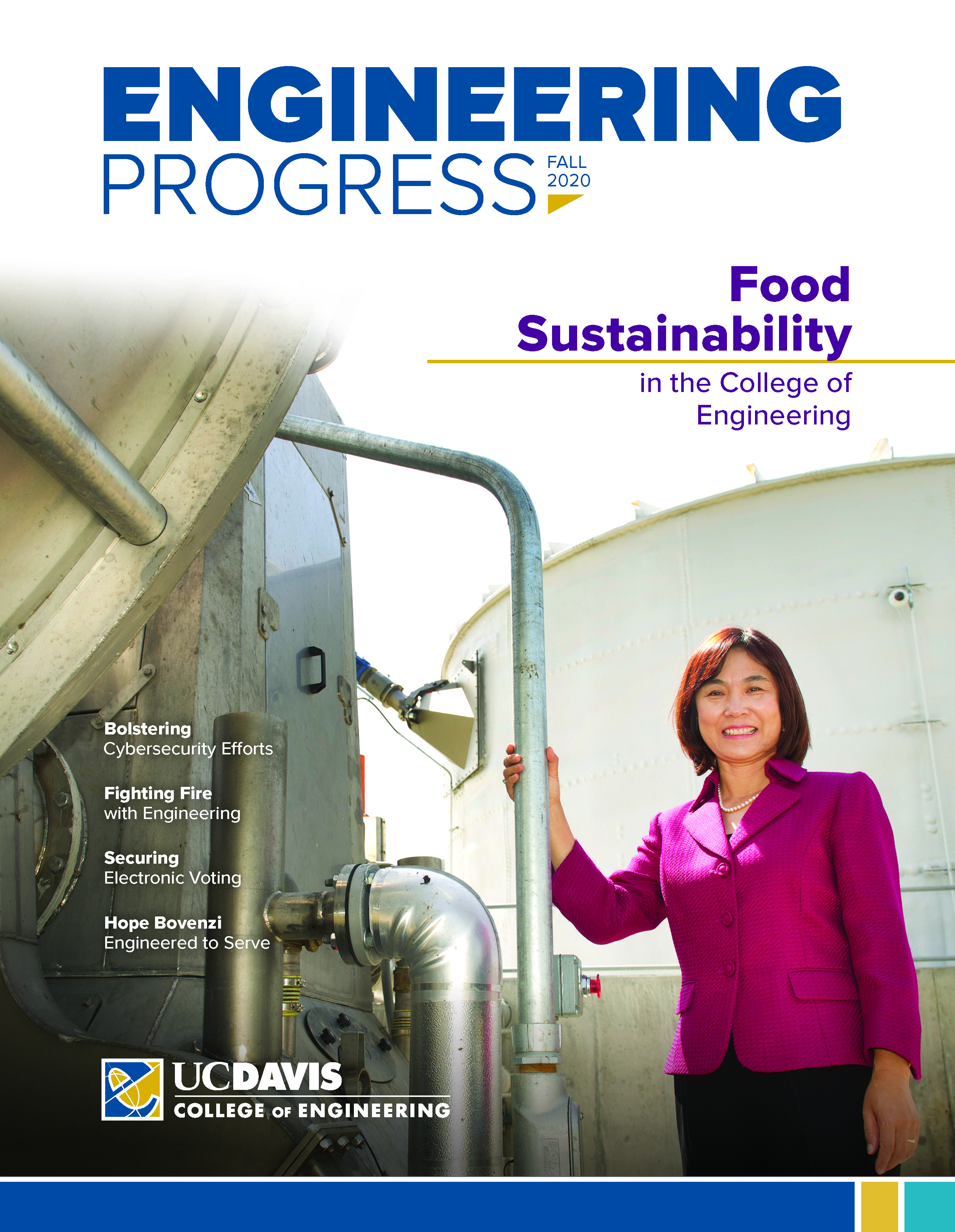 Cover of Engineering Progress Fall 2020 magazine