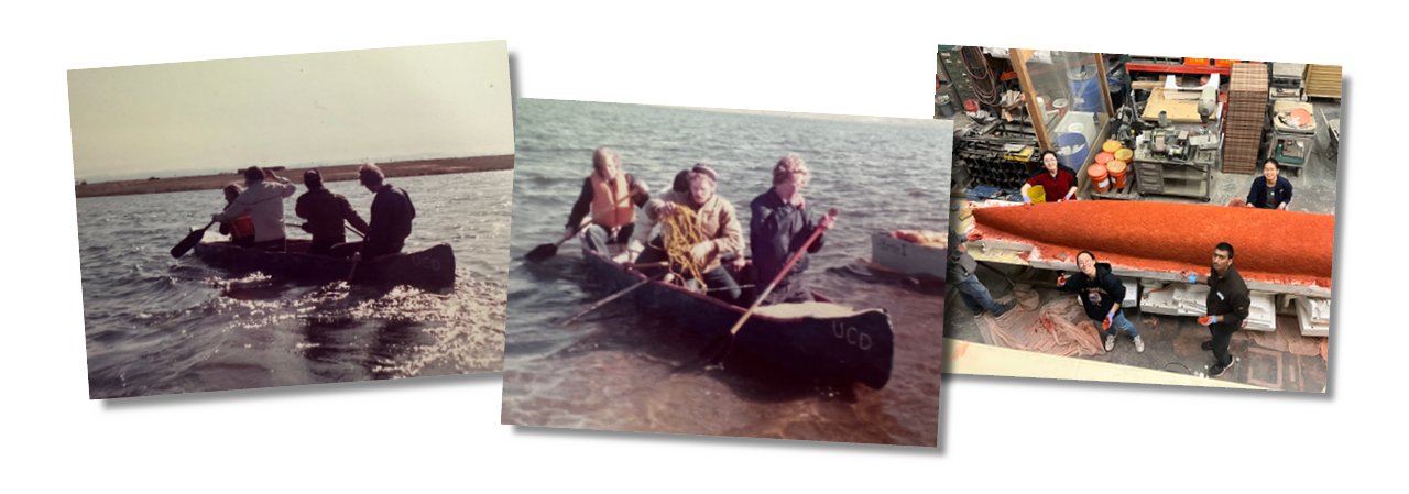 Concrete Canoe pictures layered
