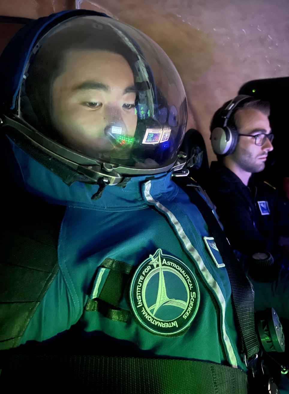 Li in a spacesuit