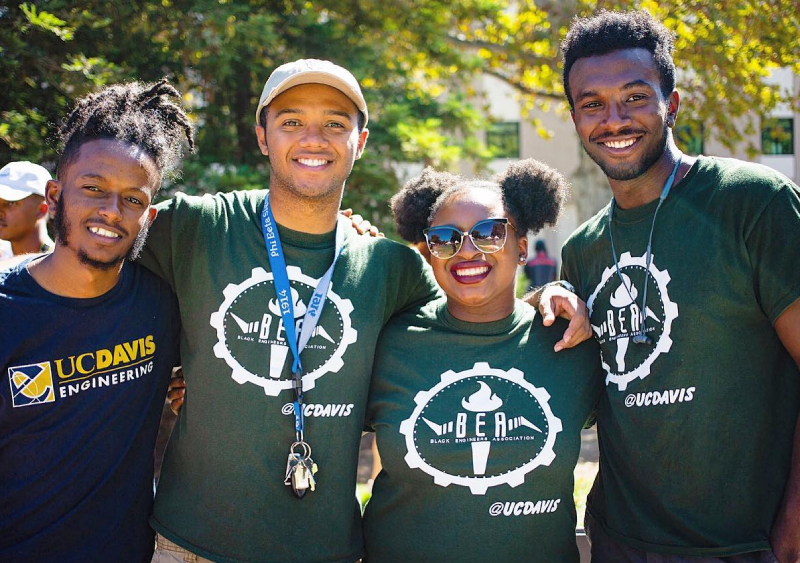 Students from the Black Engineering Association