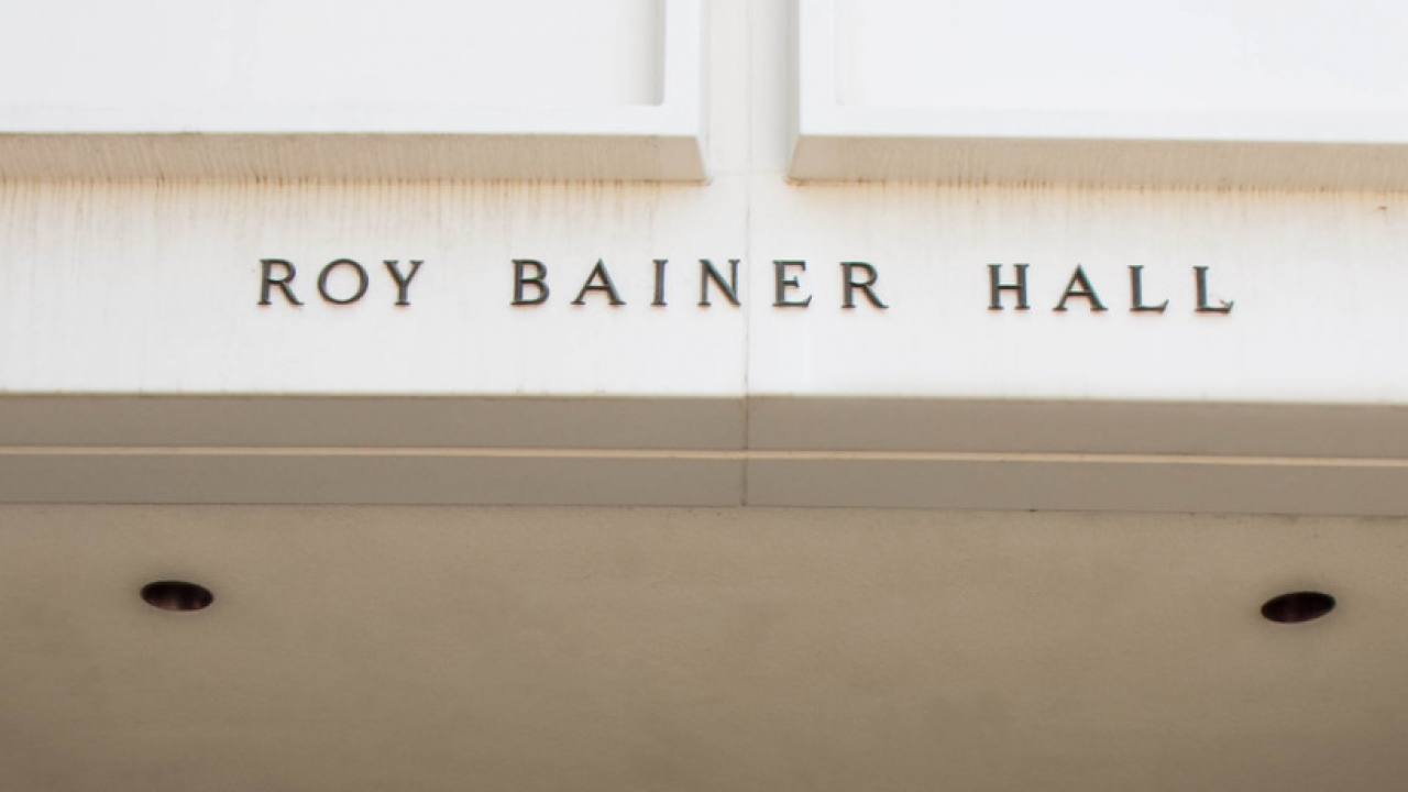 Bainer Hall building at UC Davis