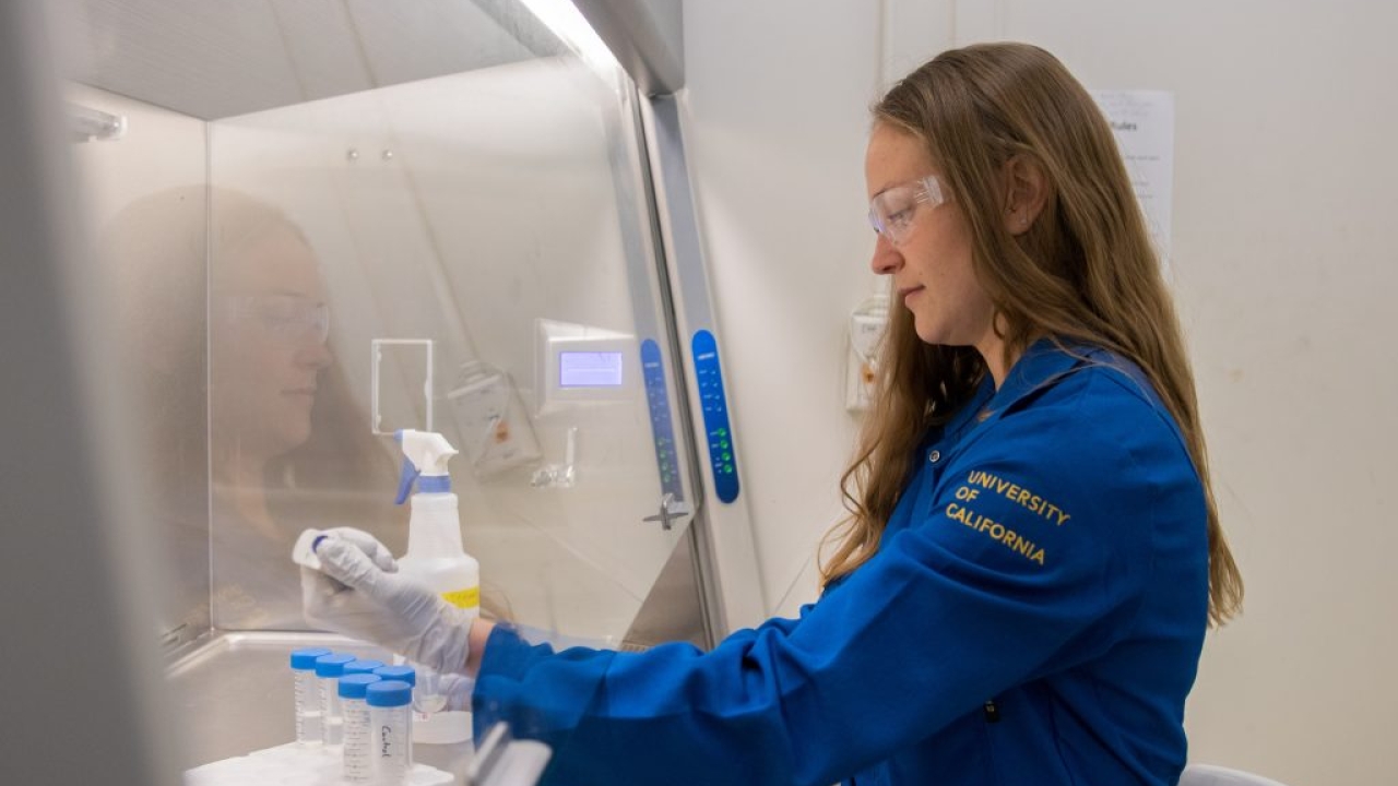 Engineering graduate student Jennifer Nill