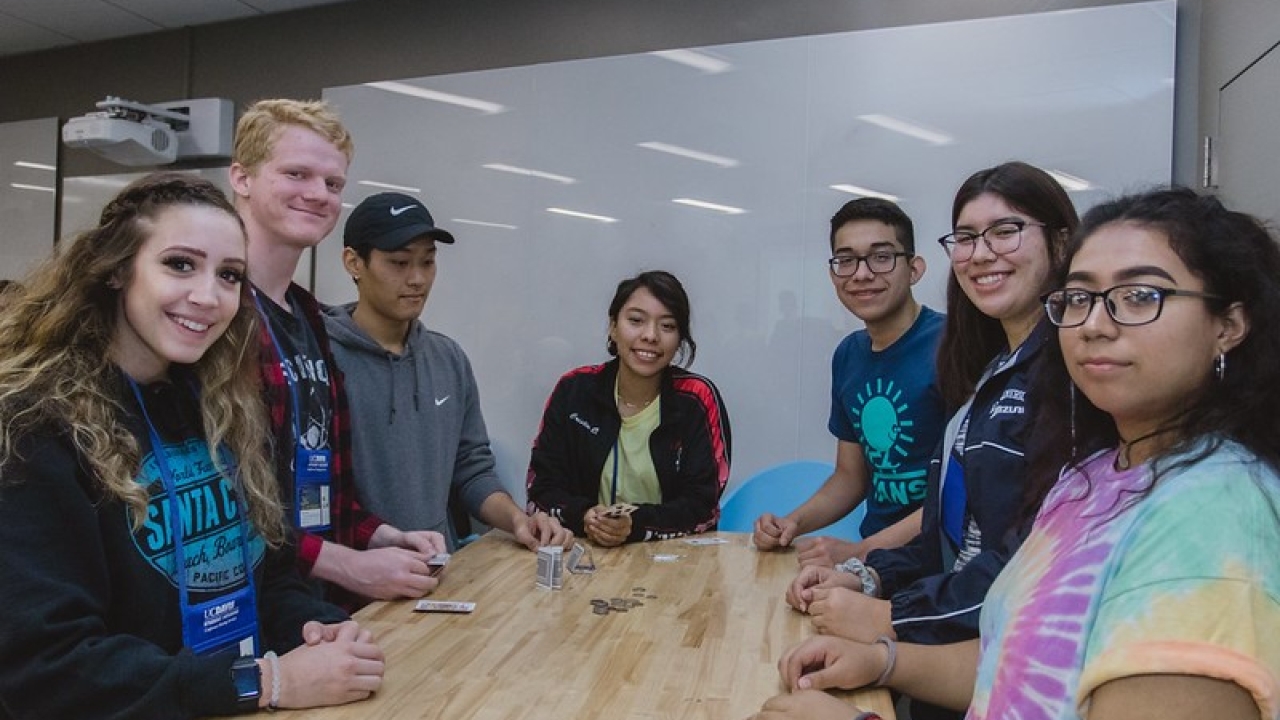 Students at the 2018 LEADR Summer Bridge program.