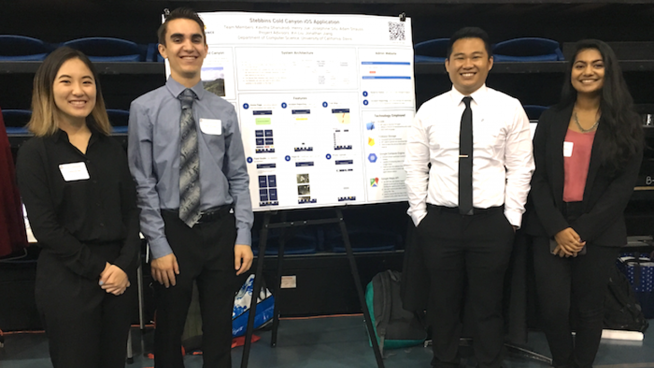 uc davis engineering computer science stebbins cold canyon app