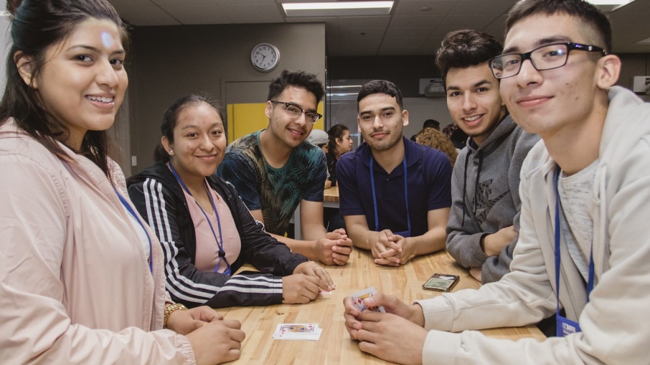 Students at the 2018 LEADR Summer Bridge program.