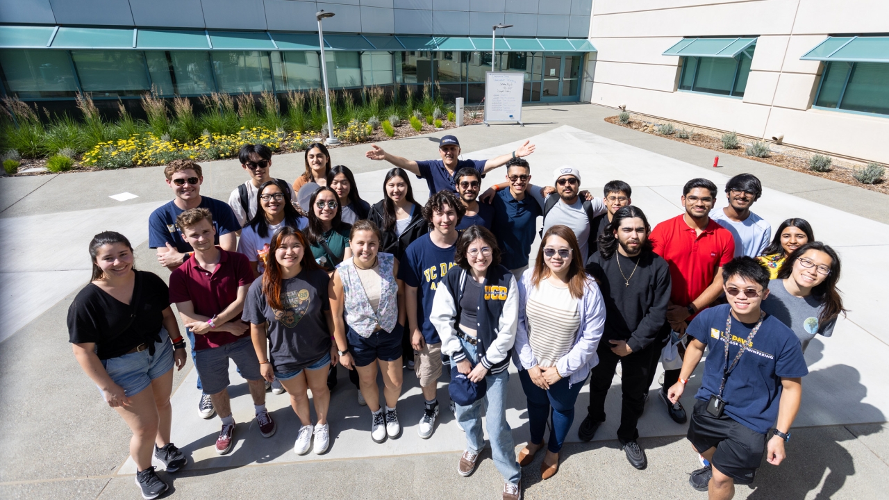 group photo at Dean's Undergraduate Challenge