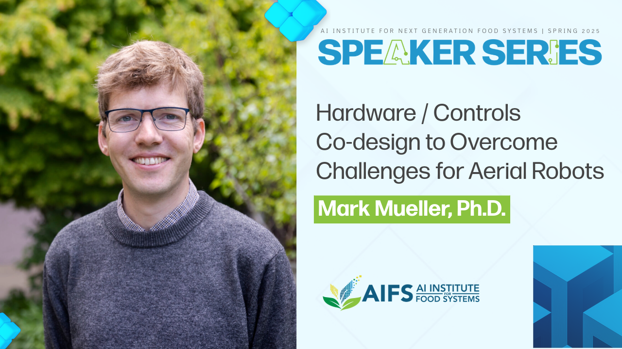 A photo of Mark Mueller on an advertisement for the event