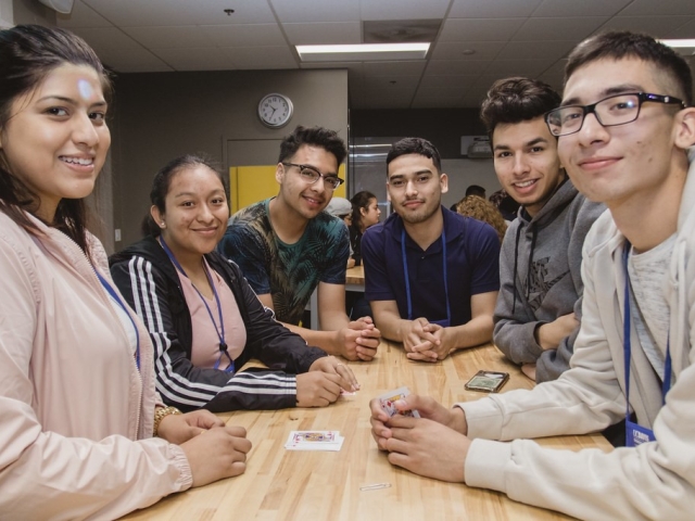 Students at the 2018 LEADR Summer Bridge program.