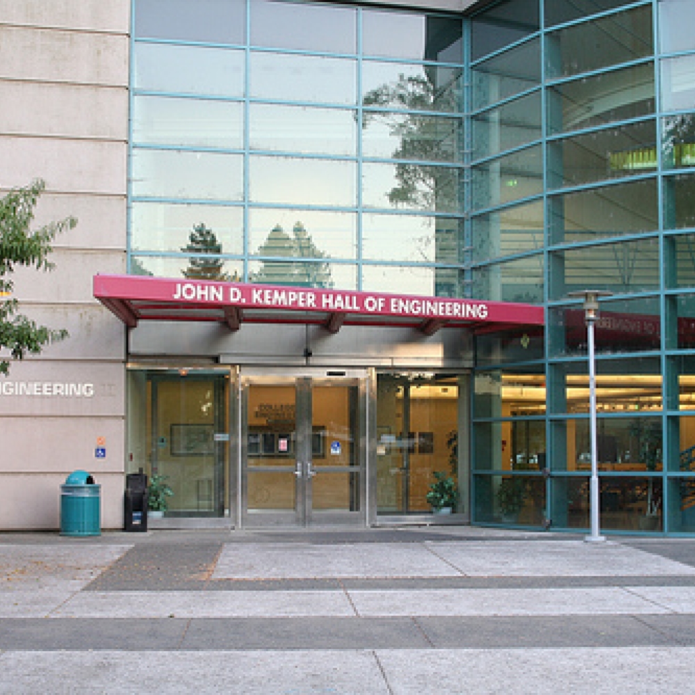 Front of Kemper Hall 
