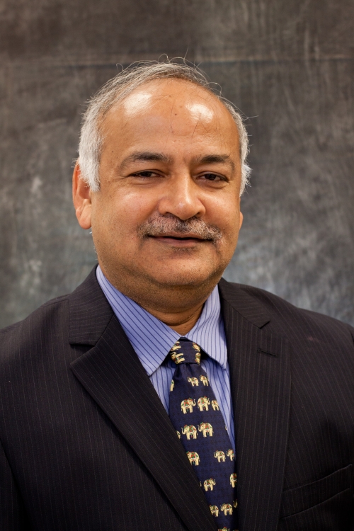 A portrait of Biswanath Mukherjee