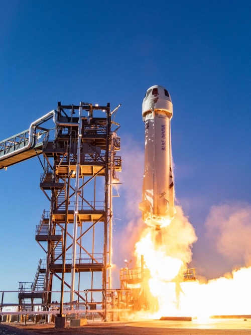 New Shepard suborbital launch