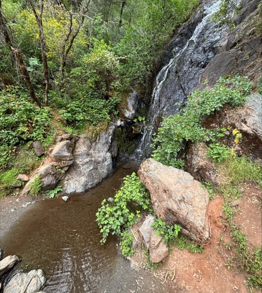 A small waterfall