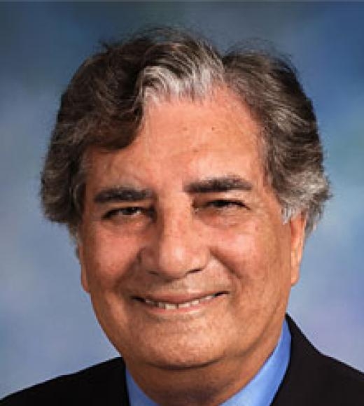 A portrait of Zuhair Munir