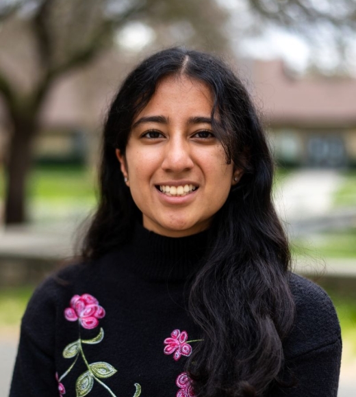 Mechanical engineering and aerospace science and engineering double major Shreya Chandra