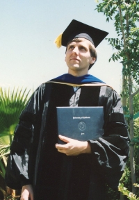 Dean Corsi in his UC Davis regalia