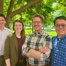 UC Davis Professor Orin Bloch, Ph.D. candidate Rachel Mizenko, Assistant Professor Randy Carney and Professor Aijun Wang.