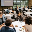 UC Davis Center for Neuroengineering and Medicine research symposium with round tables and guests