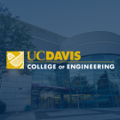 The College of Engineering logo on a blue background