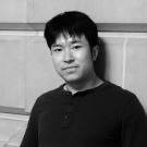 Yubei Chen in black and white