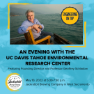 engineering on tap promo graphic featuring tahoe environmental research center
