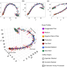 A three-dimensional plot 