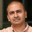 A headshot of Raju Pandey