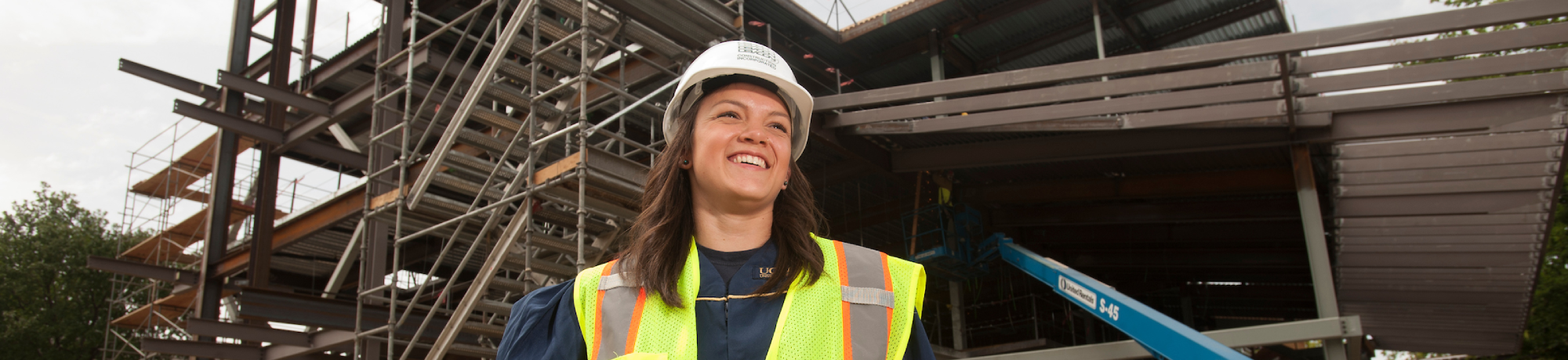 Maria Munoz, graduate student at UC Davis, out in the field